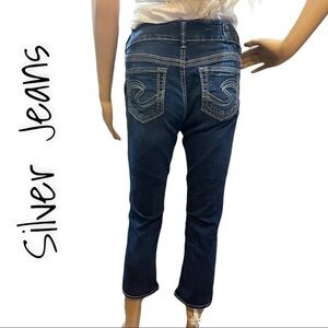 SILVER jeans “Suki” cropped/capri Jeans. Size 27